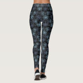 Yoga und Sportschwarz Leggings (Rückseite)