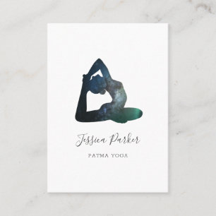 Yoga Universe Business Card Visitenkarte