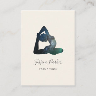 Yoga Universe Business Card Visitenkarte