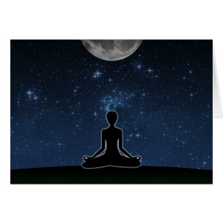 Yoga unter dem Mond