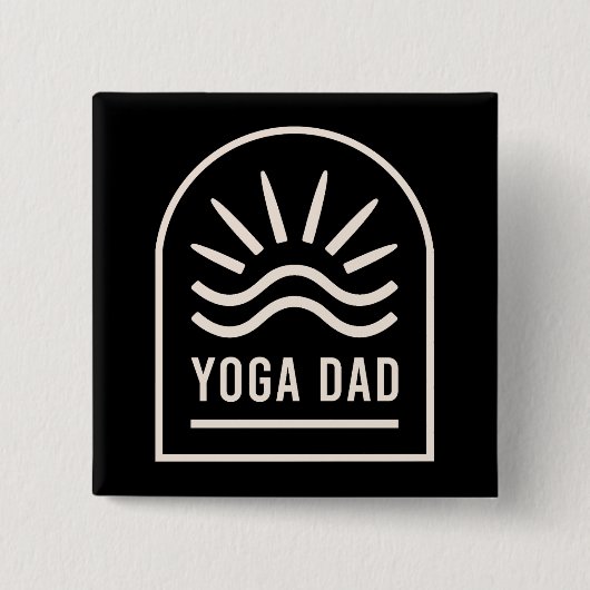 Yoga Vater Button (Vorderseite)