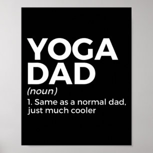 Yoga-Vater Definition Yoga-Übungen Poster