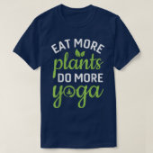 Yoga Vegan Vegetarian tee (Design vorne)
