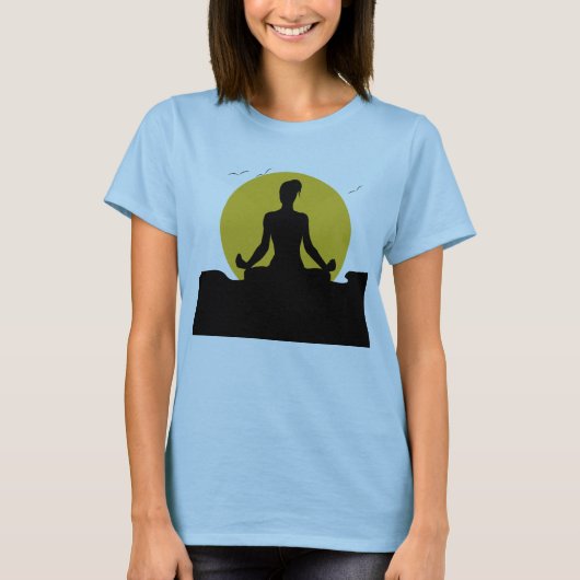 Yoga vermittelnd Sunshine T - Shirt (Vorderseite)