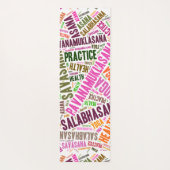 Yoga vibes yogamatte (Rückseite)