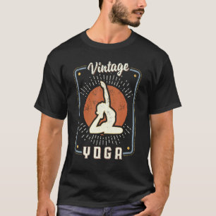 Yoga Vintage Retro Klassischer Sport Liebe 1 T-Shirt