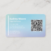 Yoga Visitenkarte (Vorderseite)