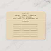 YOGA - Visitenkarte (Rückseite)