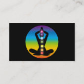 Yoga Visitenkarte (Rückseite)