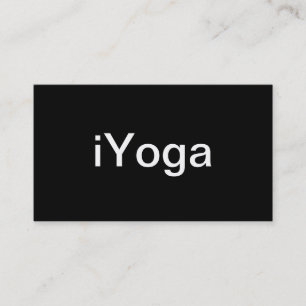 Yoga-Visitenkarte Visitenkarte