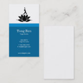 Yoga-Visitenkarten Visitenkarte (Vorne/Hinten)