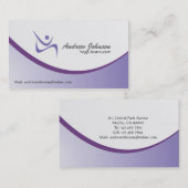 Yoga - Visitenkarten Visitenkarte (Vorne/Hinten)