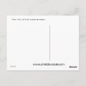 "Yoga" von Ruchell Alexander Postkarte (Rückseite)