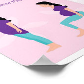 Yoga vor Natal Poster (Ecke)