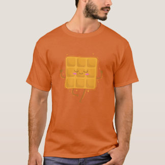 Yoga-Waffelteig-Gebäck-Snack-Bäckerin T-Shirt
