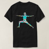 Yoga Warrior Pose T-Shirt (Design vorne)