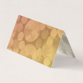 Yoga Warrior Pose Visitenkarten (Rückseite)