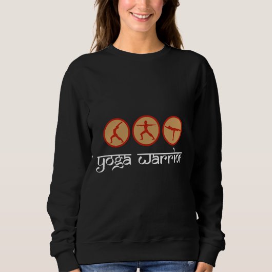 Yoga Warrior Yoga Sweatshirt (Vorderseite)