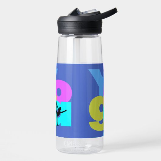 Yoga Wasserflasche Trinkflasche (Links)