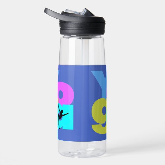 Yoga Wasserflasche Trinkflasche (Rechts)