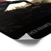 Yoga Wave Poster (Ecke)