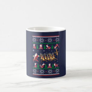 Yoga-Weihnachten Kaffeetasse