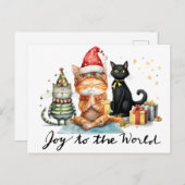 Yoga Weihnachten Weihnachtsmann Posing Yoga (Vorne/Hinten)