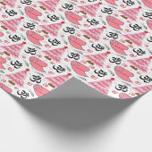 Yoga Weihnachtsgeschenke Wrapping Paper Geschenkpapier (Ecke)