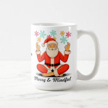 Yoga-Weihnachtsmann