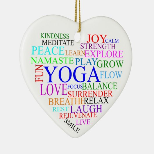 Yoga Weihnachtsschmuck (Rechts)