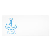 Yoga Werbekarte (Hinten)