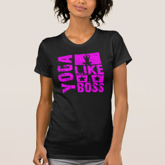 Yoga - wie ein Chef-Damen-T - Shirt