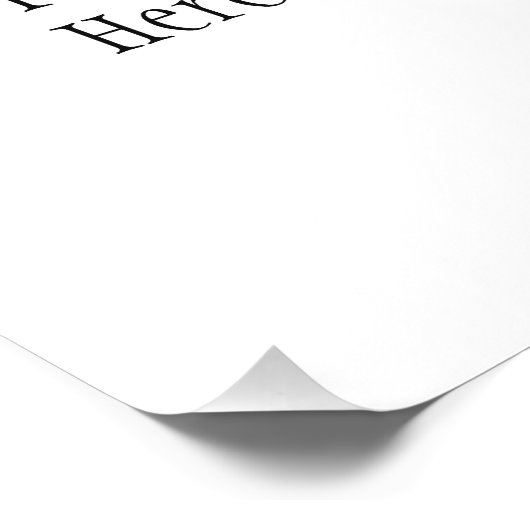 Yoga Woman Custom Text House Flag Poster (Ecke)