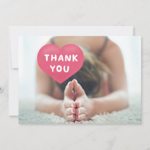 Yoga Women Dankeschön Karte