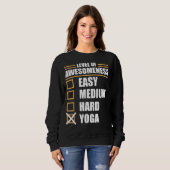 Yoga Workout Sweatshirt (Vorne ganz)