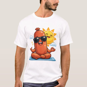 Yoga-Wurst T-Shirt