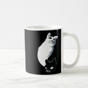 Yoga Ying Yang Katze Kaffeetasse