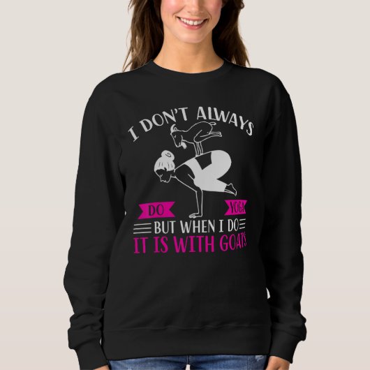 Yoga Yoga Sweatshirt (Vorderseite)