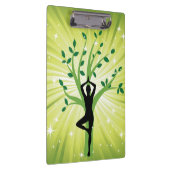 Yoga Yogi Chakra Energy Chi Klemmbrett (Rechts)