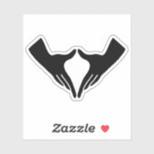 Yoga Yoni Mudra Aufkleber (Blatt)