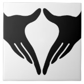 Yoga Yoni Mudra Fliese (Vorderseite)