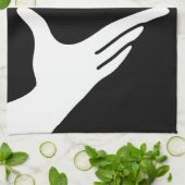 Yoga Yoni Mudra Geschirrtuch (Gefaltet)