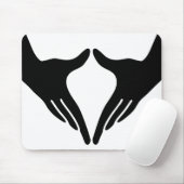 Yoga Yoni Mudra Mousepad (Mit Mouse)