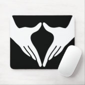 Yoga Yoni Mudra Mousepad (Mit Mouse)