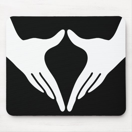 Yoga Yoni Mudra Mousepad (Vorne)
