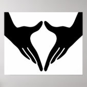 Yoga Yoni Mudra Poster (Vorne)