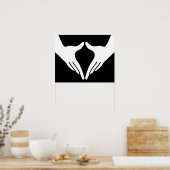 Yoga Yoni Mudra Poster (Küche)