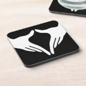 Yoga Yoni Mudra Untersetzer (Linke Seite)
