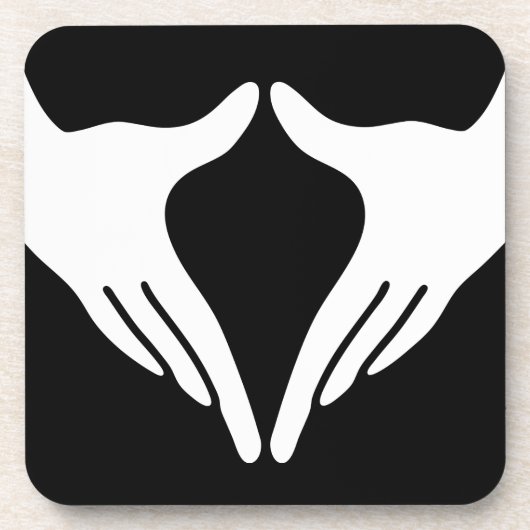 Yoga Yoni Mudra Untersetzer (Vorderseite)