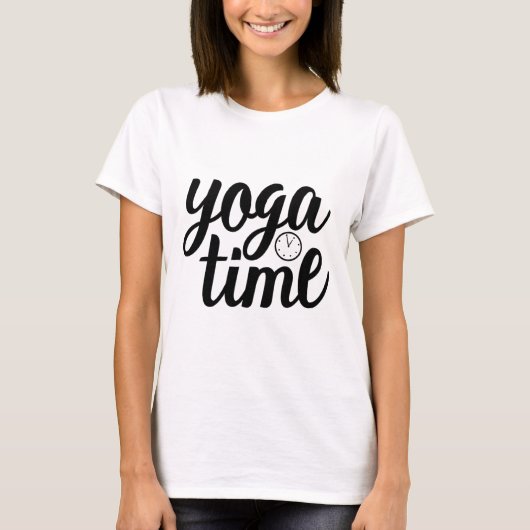 Yoga-Zeit T-Shirt (Vorderseite)